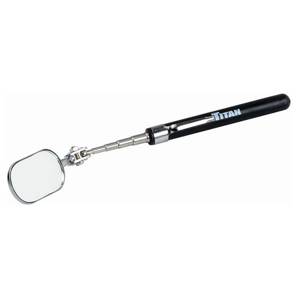 Titan Tool 1 In X 2 In Oval Telescoping Inspection Mirror TITAN