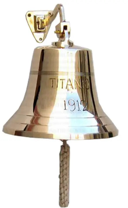 Titanic Brass Ship Bell Replica- 6" OMH USA