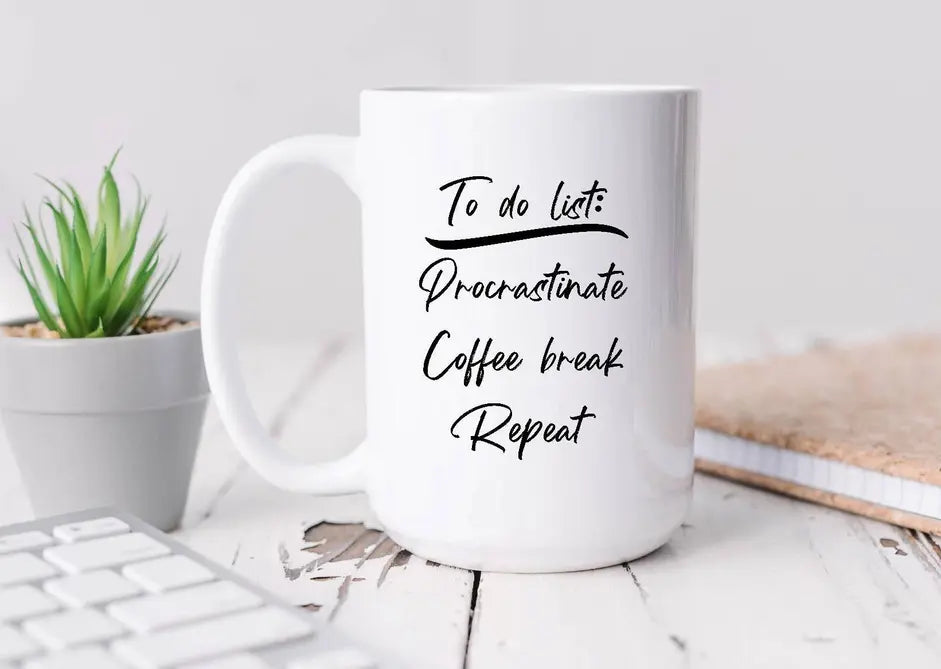 To-Do List Coffee Mug BLN Designs