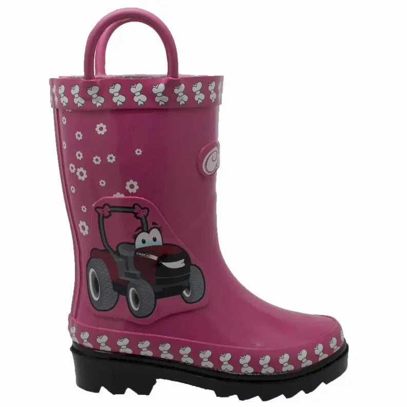 Toddler's 3D Fern Farmall Rubber Boot Case IH