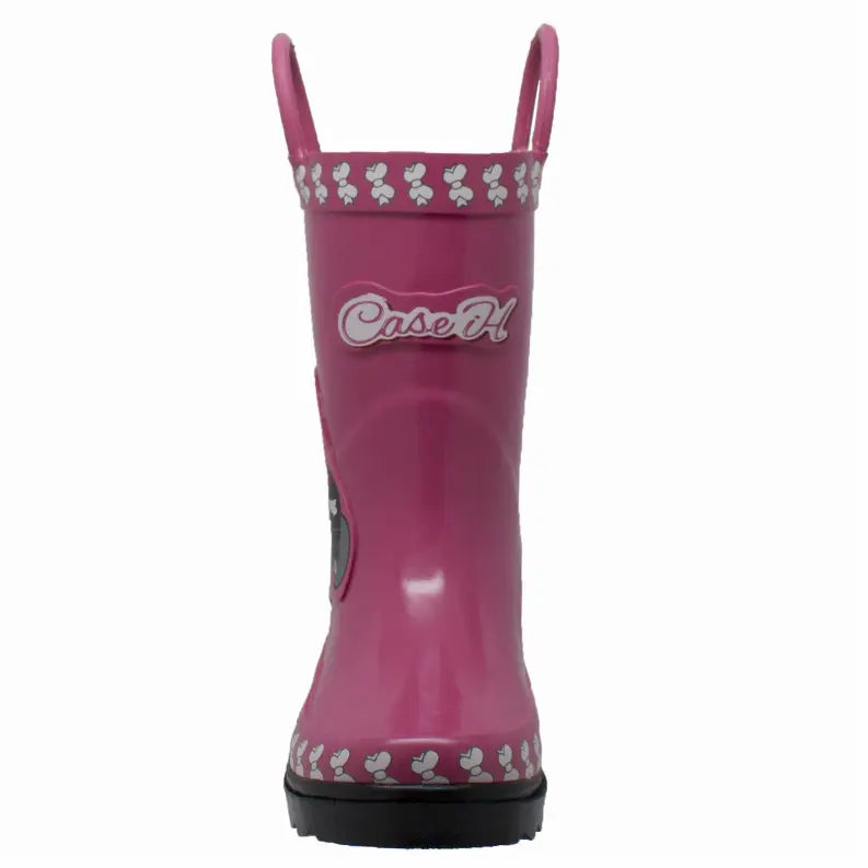 Toddler's 3D Fern Farmall Rubber Boot Case IH