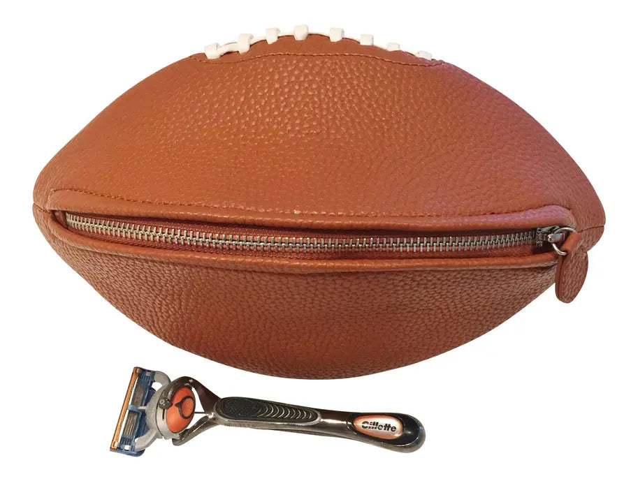 Toiletry Tote (#146) Football En Route Travelware
