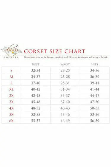 Top Drawer Steel Boned Greek Goddess Corseted Dress Daisy Corsets