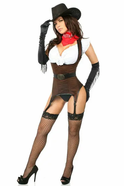 Top Drawer "Ride 'em Cowgirl" Premium Corset Costume Daisy Corsets