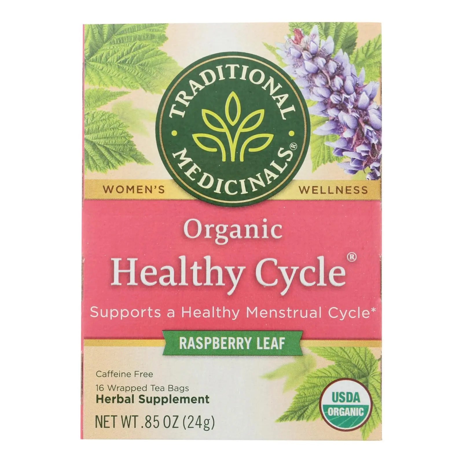 Traditional Medicinals Female Toner Herbal Tea - 16 Tea Bags - Case Of 6 Traditional Medicinals