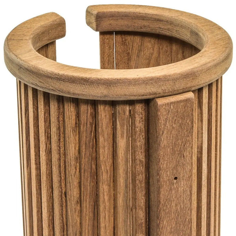 Traditional Solid Teak Toilet Paper Rack Homeroots Bed & Bath
