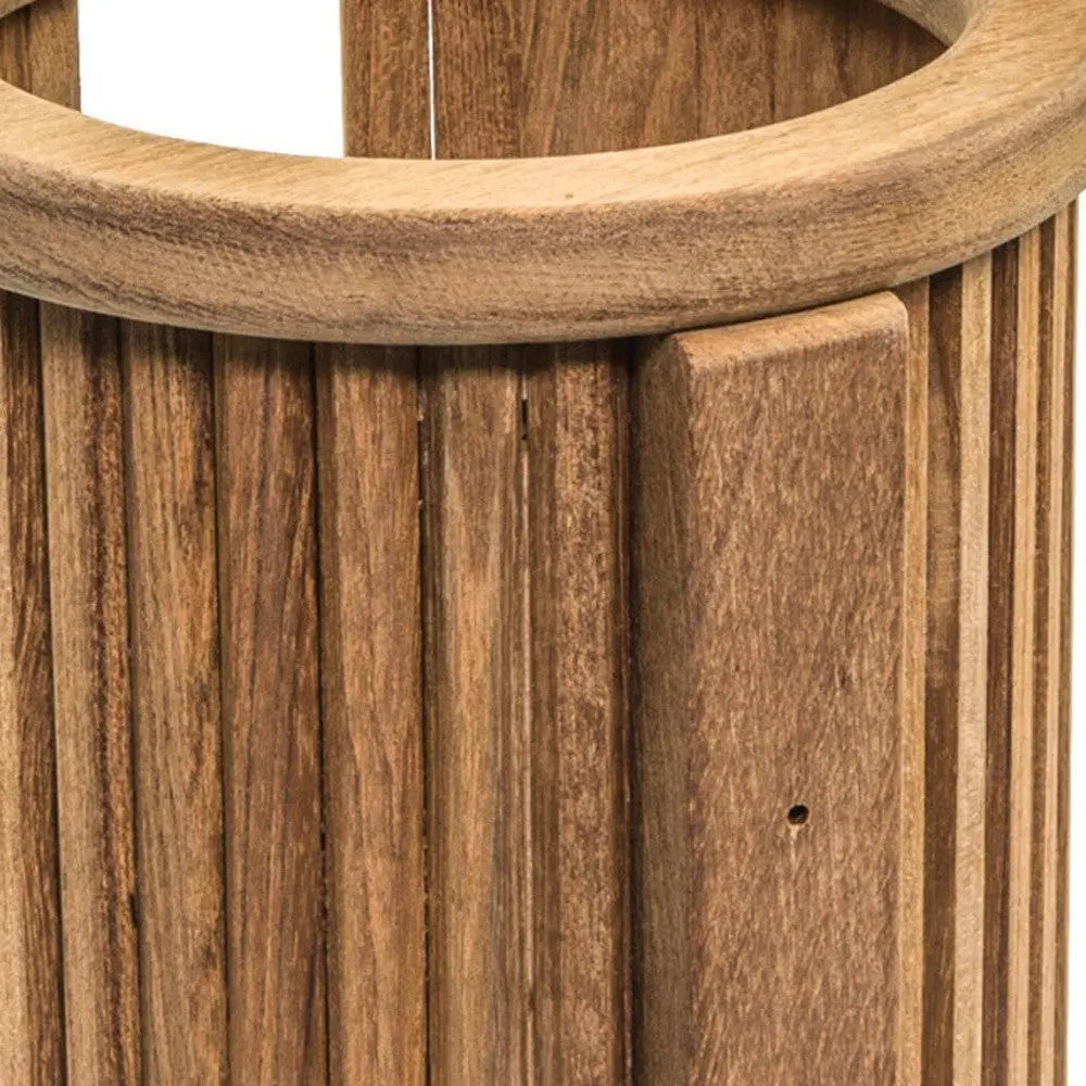 Traditional Solid Teak Toilet Paper Rack Homeroots Bed & Bath