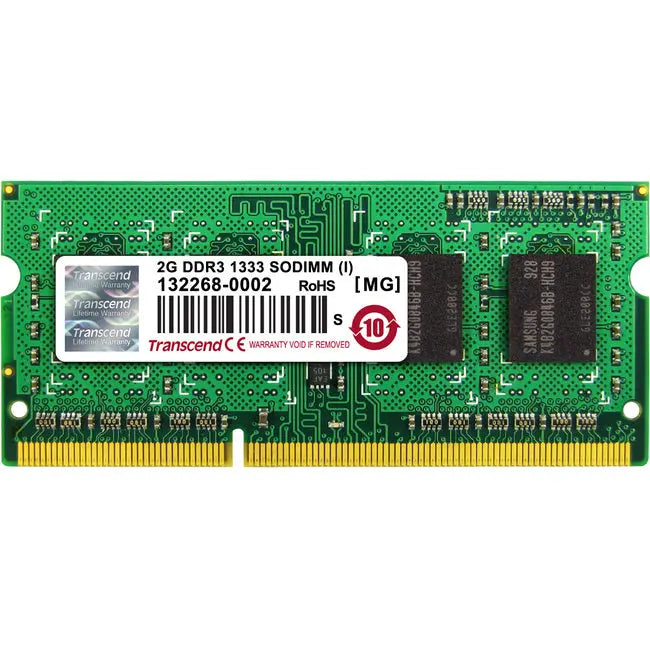 Transcend TS256MSK64V3N 2GB DDR3 SDRAM Memory Module Transcend Information, Inc