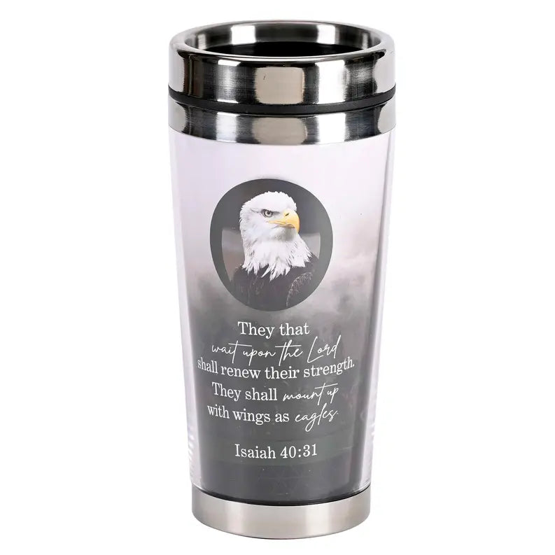 Travel Mug Eagle Isaiah 40:31 Dicksons Inc