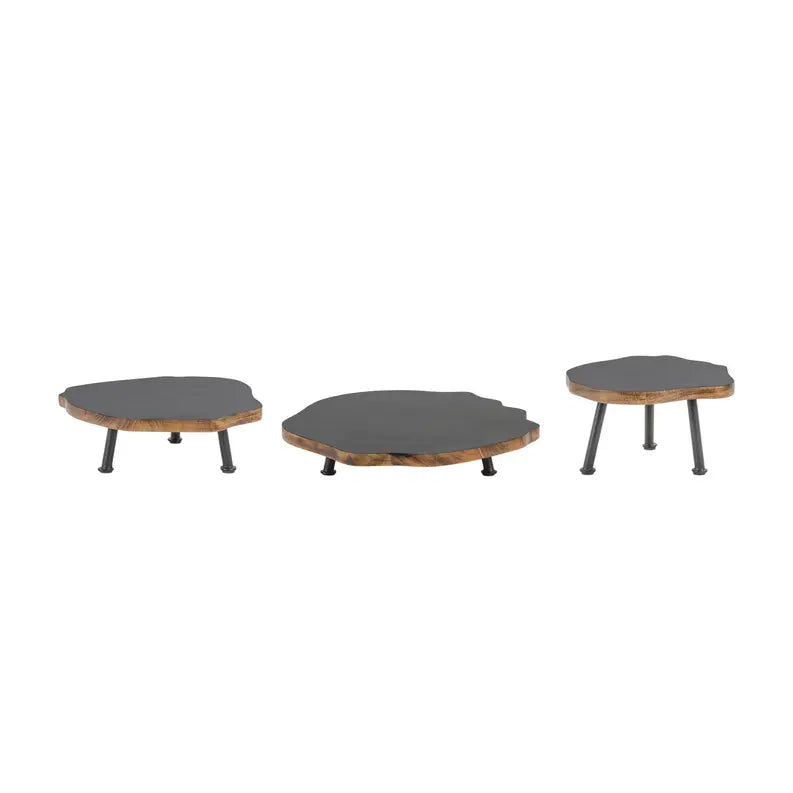 Tree Disc Pedestal Tray Melrose International