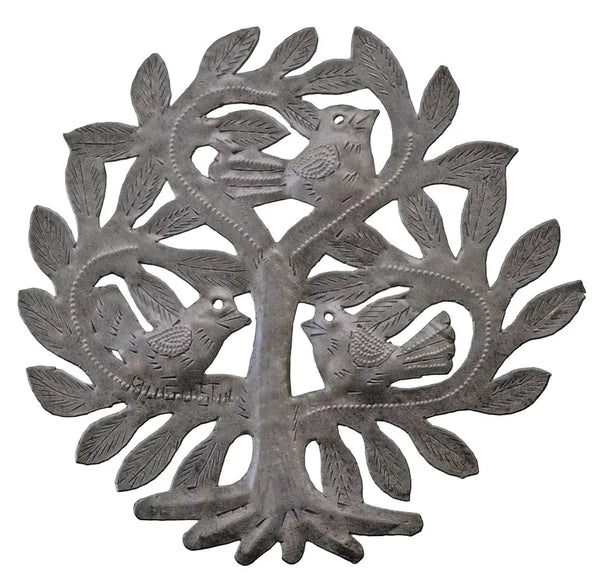 Tree with 3 Birds Le Primitif Galleries