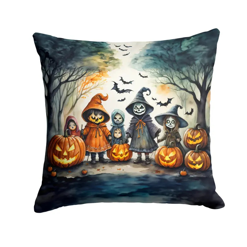 Trick or Treaters Spooky Halloween Foam Coasters Caroline's Treasures