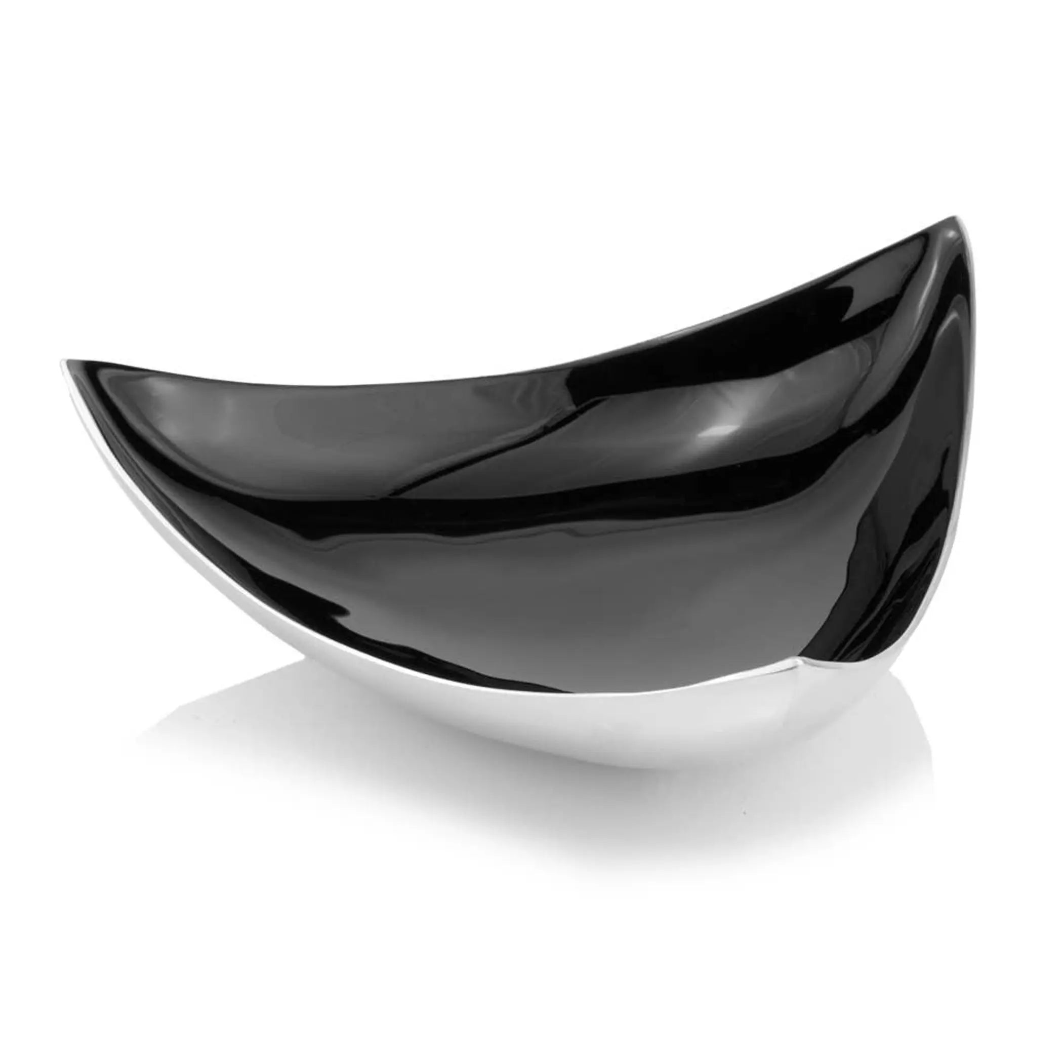 Trigon Tray - Black Enamel Modern Day Accents