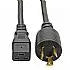 Tripp Lite, Power Cord, PDU / UPS, 20A, 12AWG, IEC-320-C19 to NEMA L6-20P, 14FT Tripp Lite