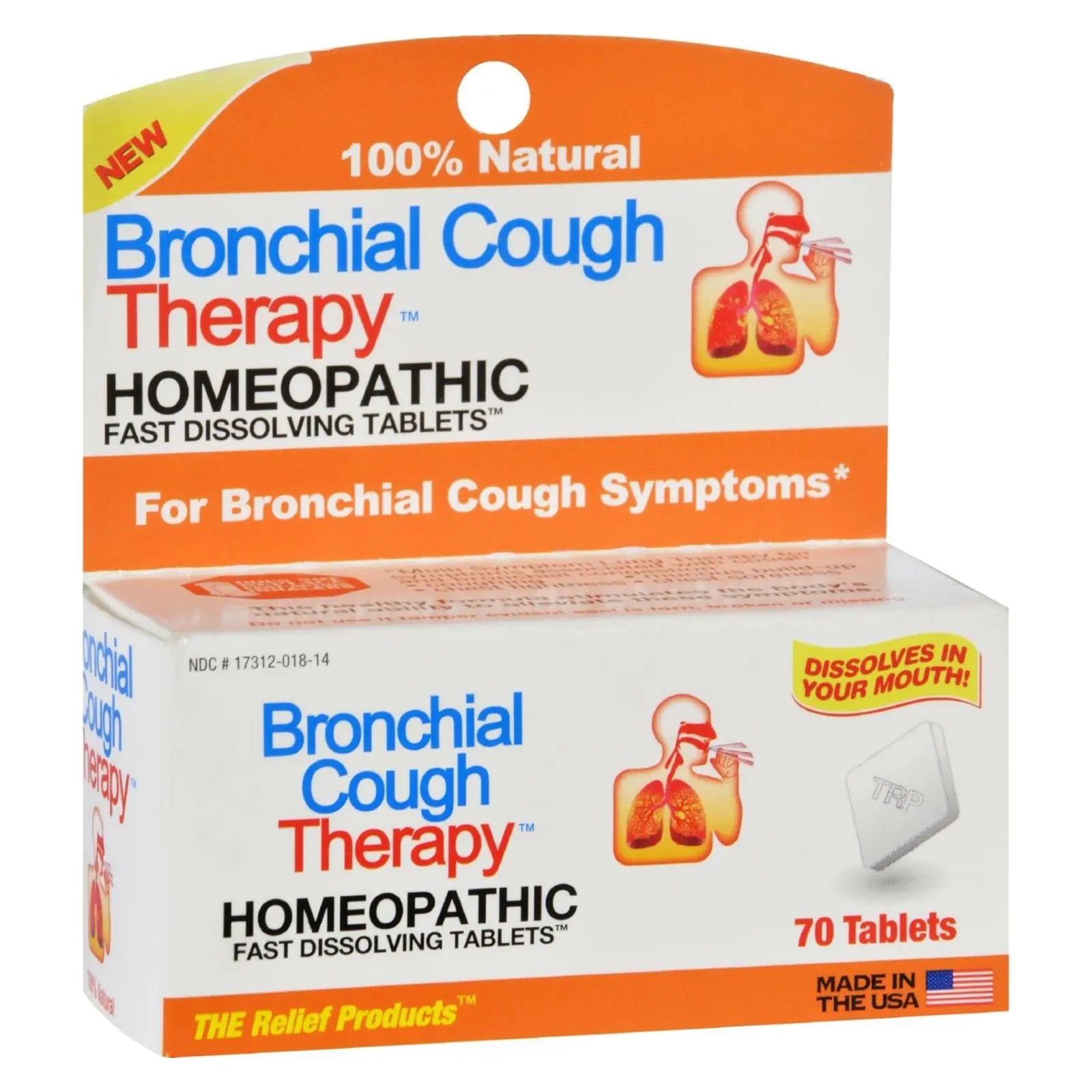 Trp Bronchial Cough Therapy - 70 Tablets Trp Company