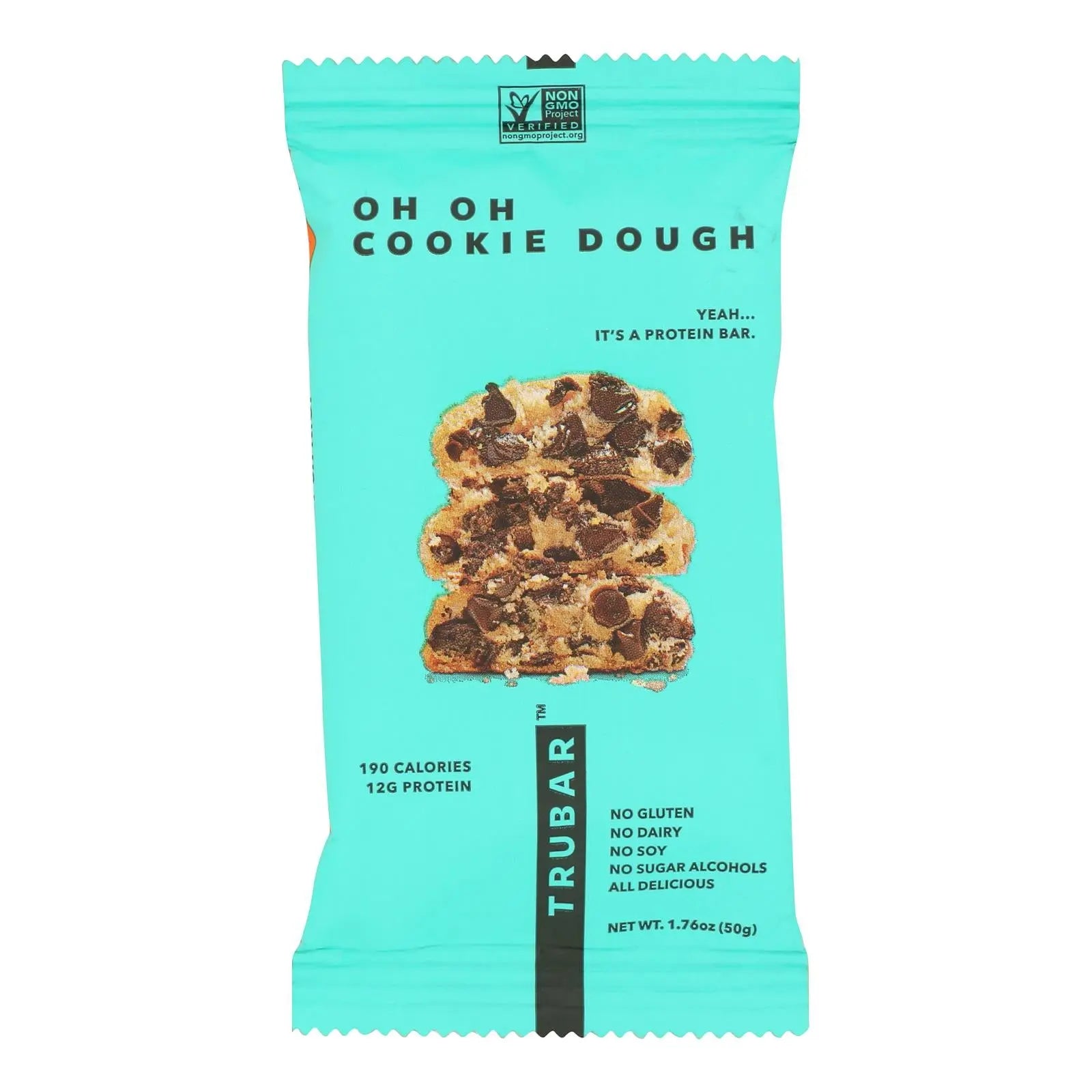 Trubar - Bar Cookie Dough - Cs Of 12-1.76 Oz Trubar