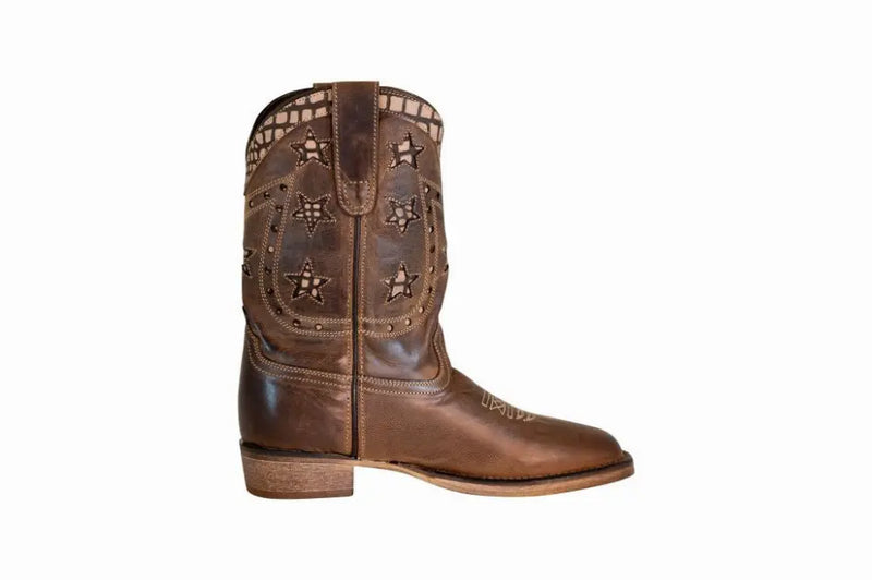 TuffRider Children's Rocky Mountain Square Toe Western Boot JPC Equestrian