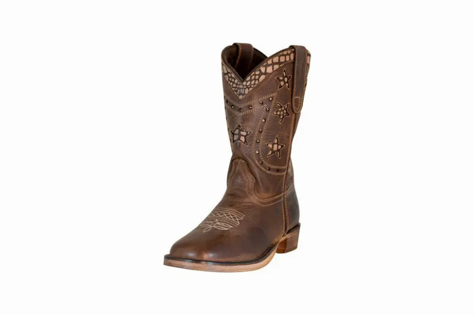 TuffRider Children's Rocky Mountain Square Toe Western Boot JPC Equestrian