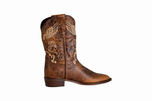TuffRider Children's Sequoia Square Toe Western Boot JPC Equestrian