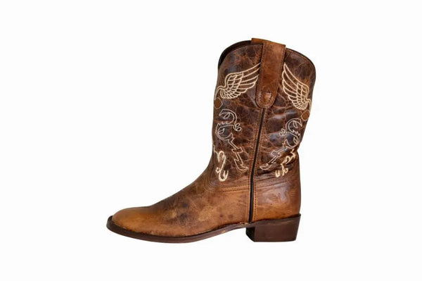 TuffRider Children's Sequoia Square Toe Western Boot JPC Equestrian