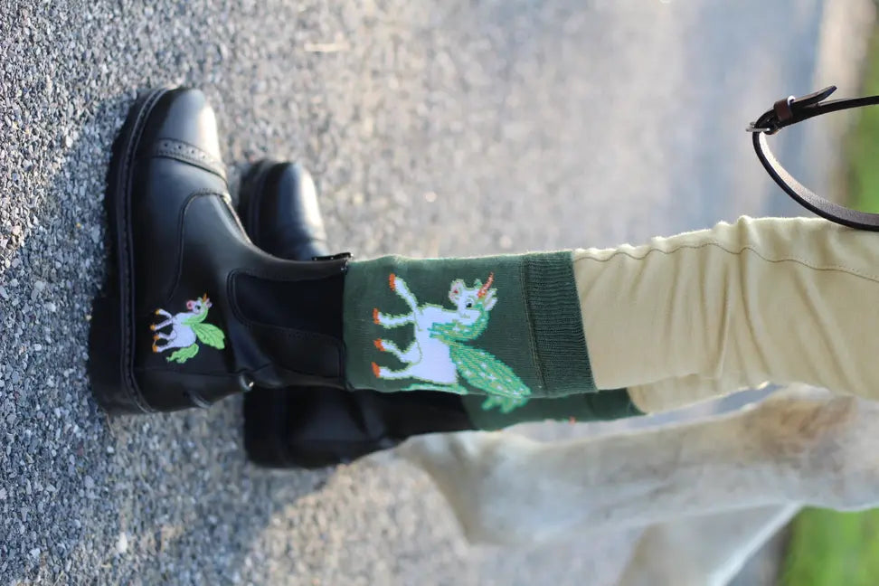 TuffRider Children's Unicorn Starter Front Zip Paddock Boots JPC Equestrian