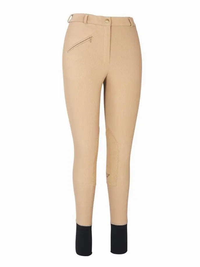 TuffRider Ladies Ribb Knee Patch Breeches JPC Equestrian