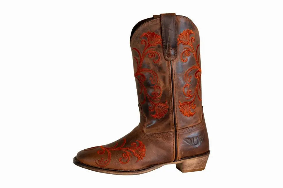 TuffRider Ladies Signa Square Toe Western Boot JPC Equestrian