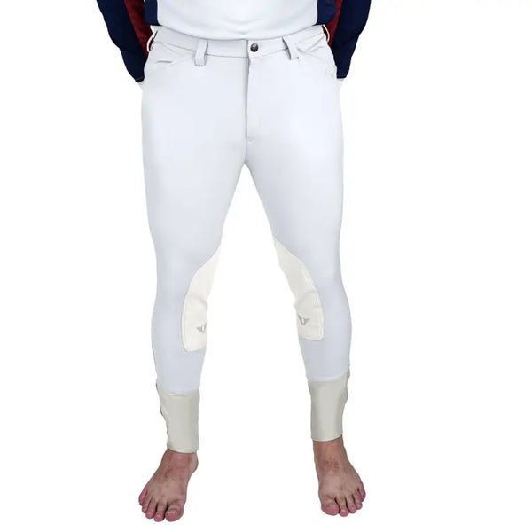 TuffRider Men's Claudio Knee Patch Breeches JPC Equestrian