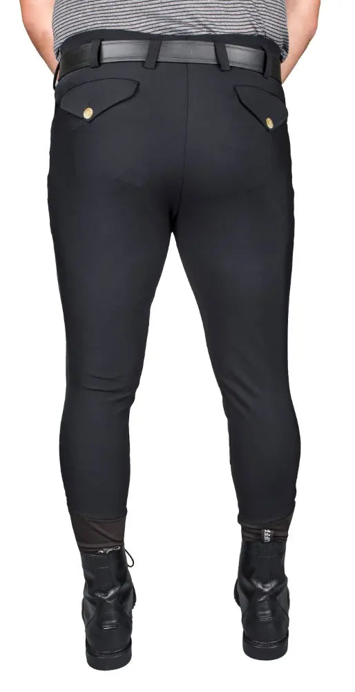 TuffRider Men's Claudio Knee Patch Breeches JPC Equestrian
