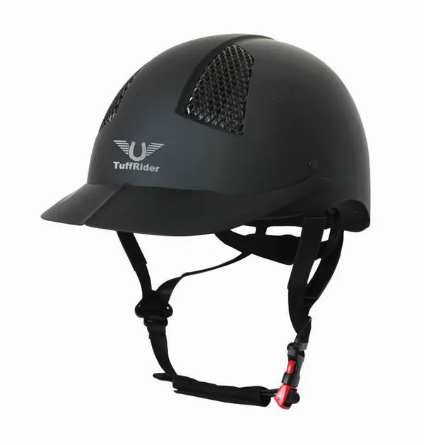 TuffRider Starter Horse Riding Safety Helmet | Schooling Protective Head Gear for Equestrian Riders - SEI Certified, Tough and Durable JPC Equestrian