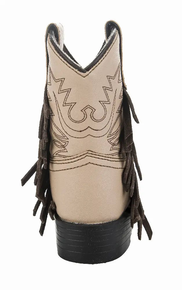 TuffRider Toddler Tan Fringe Bootie JPC Equestrian