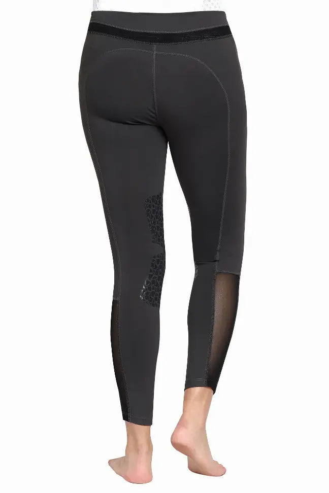 TuffRider Women Silicone Knee Patch Tatum Tights JPC Equestrian