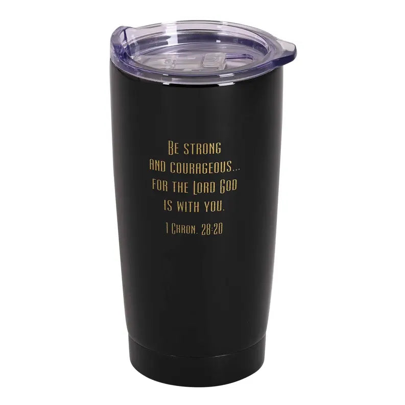 Tumbler Man Of God 20 oz Black Dicksons Inc
