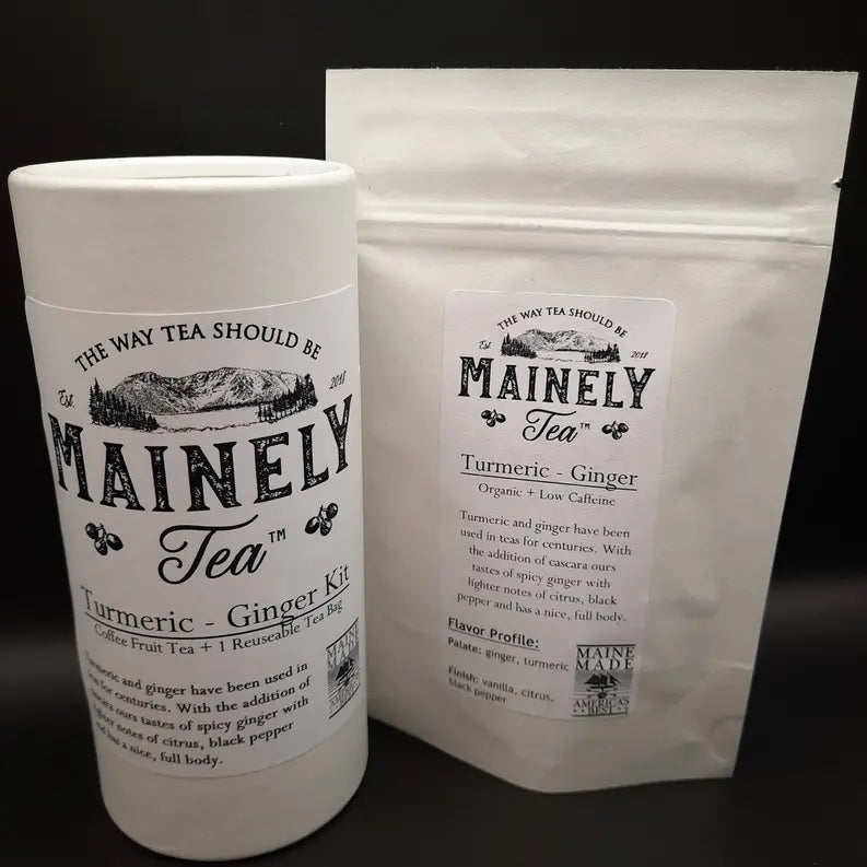 Turmeric - Ginger Tea Mainely Coffee