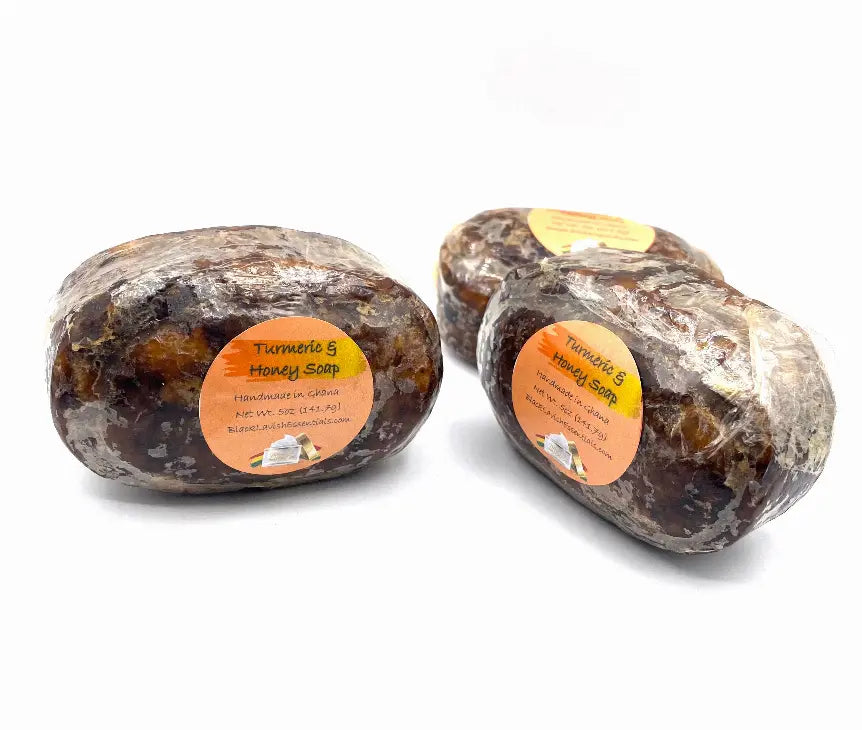 Turmeric & Honey Black Soap Bundle Black Lavish Essentials