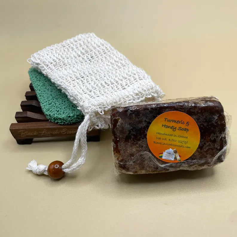 Turmeric & Honey Black Soap Bundle Black Lavish Essentials