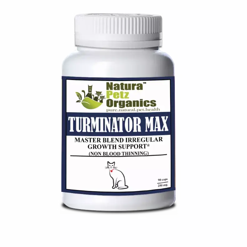 Turminator Max* Master Blend Irregular Growth Support (Non Blood Thinning) For Dogs & Cats* Organic Pet Systems