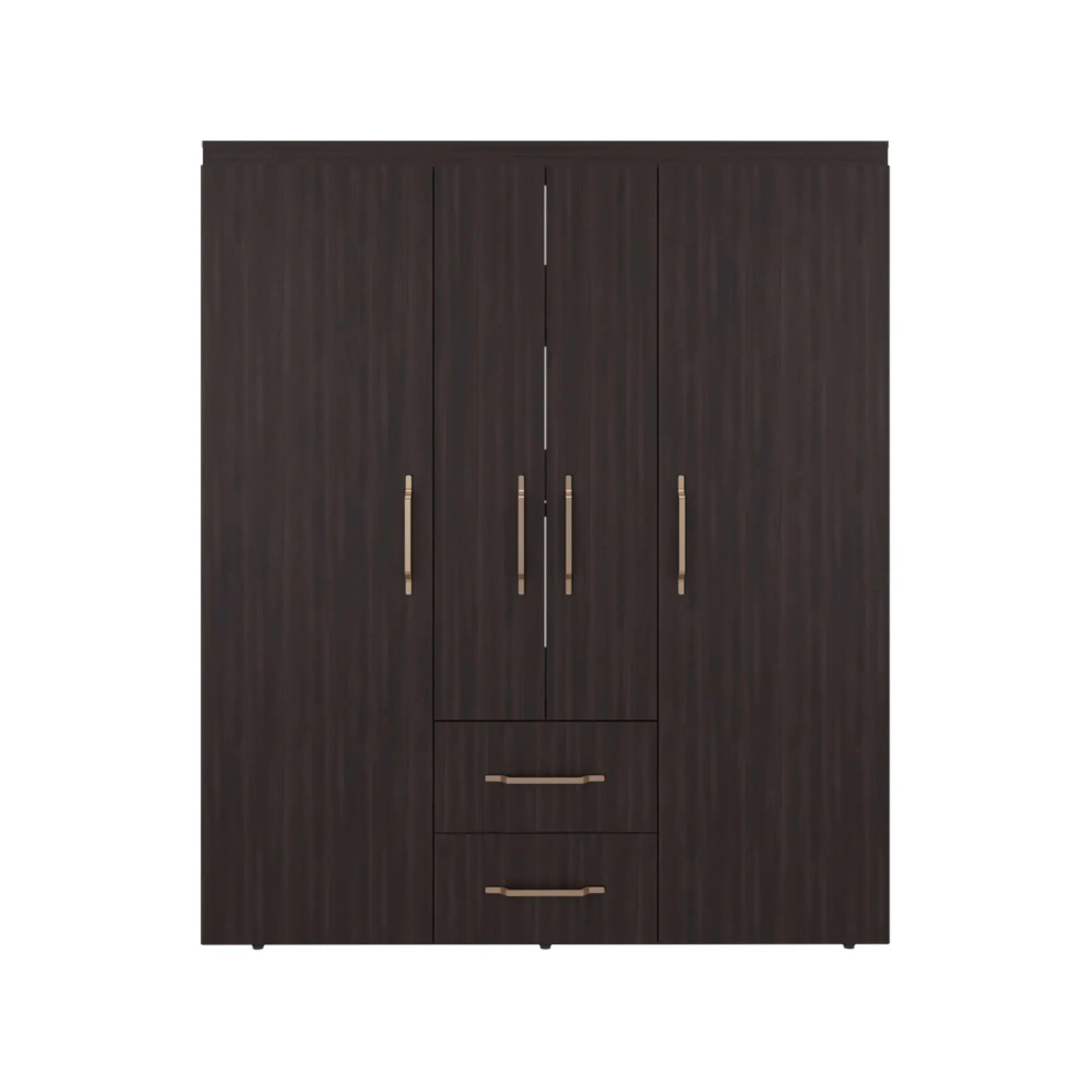 Two Piece Brown Bedroom Set Homeroots Bed & Bath