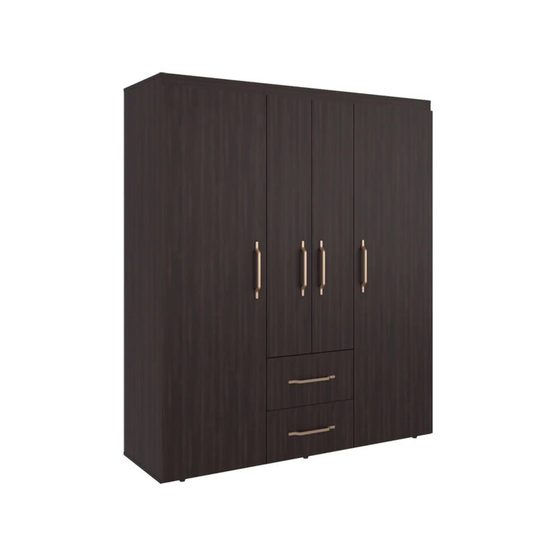 Two Piece Brown Bedroom Set Homeroots Bed & Bath
