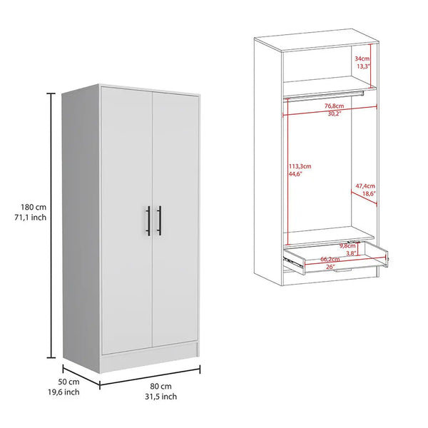 Two Piece White Bedroom Set Homeroots Bed & Bath
