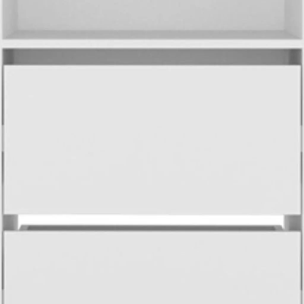 Two Piece White Bedroom Set Homeroots Bed & Bath