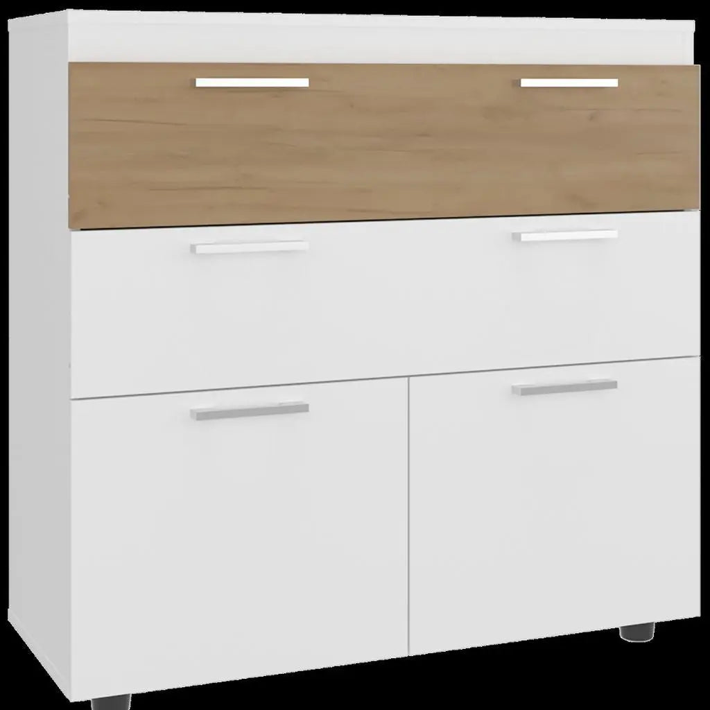 Two Piece White Bedroom Set Homeroots Bed & Bath