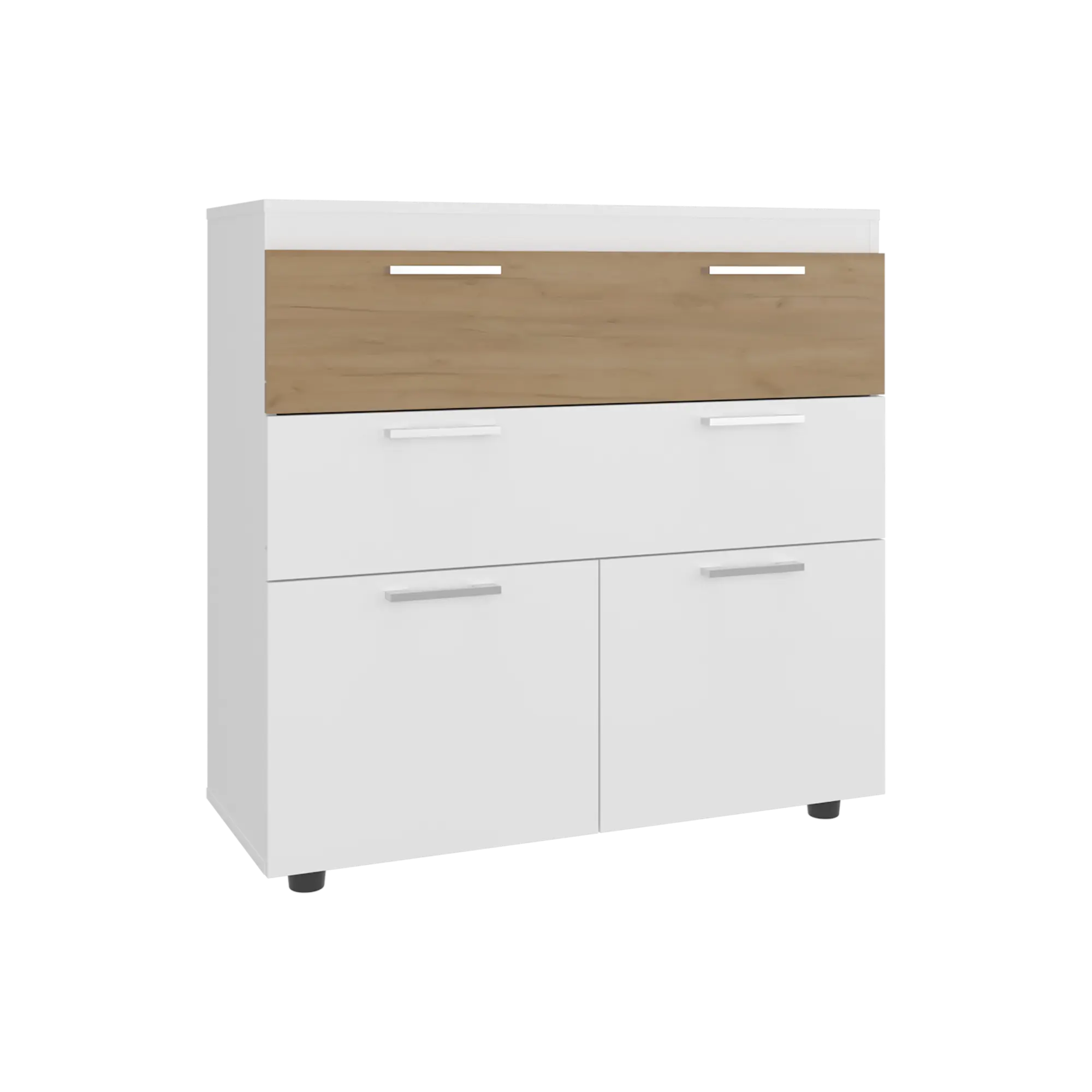 Two Piece White Bedroom Set Homeroots Bed & Bath