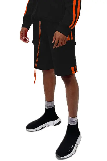 Two Stripe Cargo Short WEIV