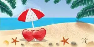 TwoRomantic Beach Towel TwoRomantic