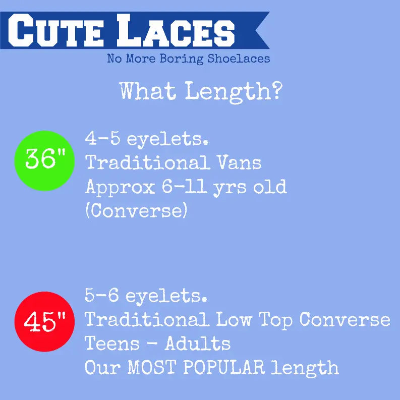 Typeface Words and Letters Shoelaces Cutelaces