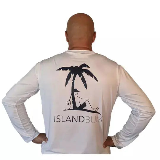 UPF 50 Men's Performance Pocket L/S Shirt Island Bum