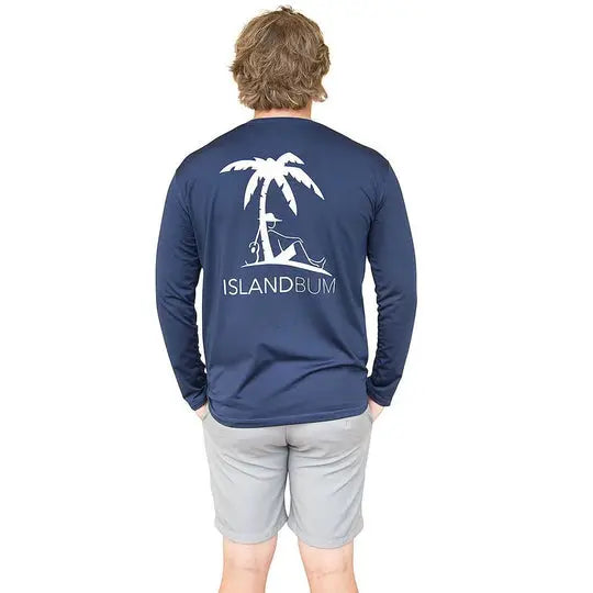 UPF 50 Men's Performance Pocket L/S Shirt Island Bum