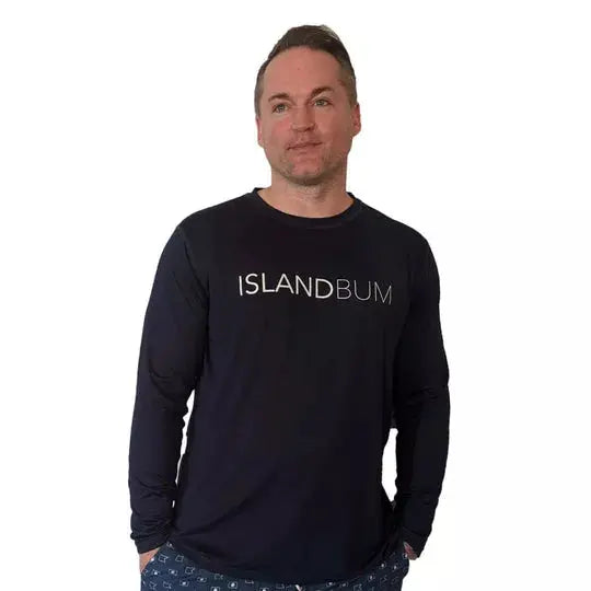 UPF 50 Men's  Performance Signature L/S Shirt Island Bum