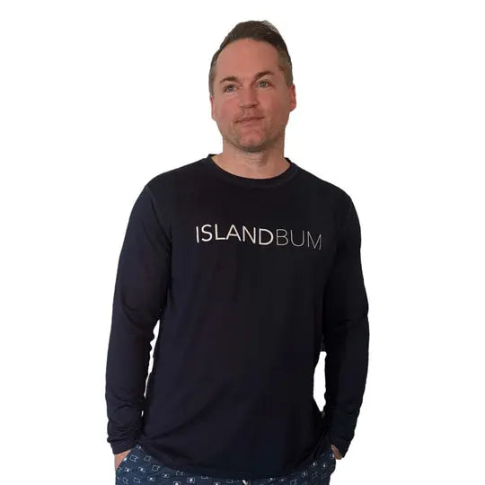 UPF 50 Men's  Performance Signature L/S Shirt Island Bum